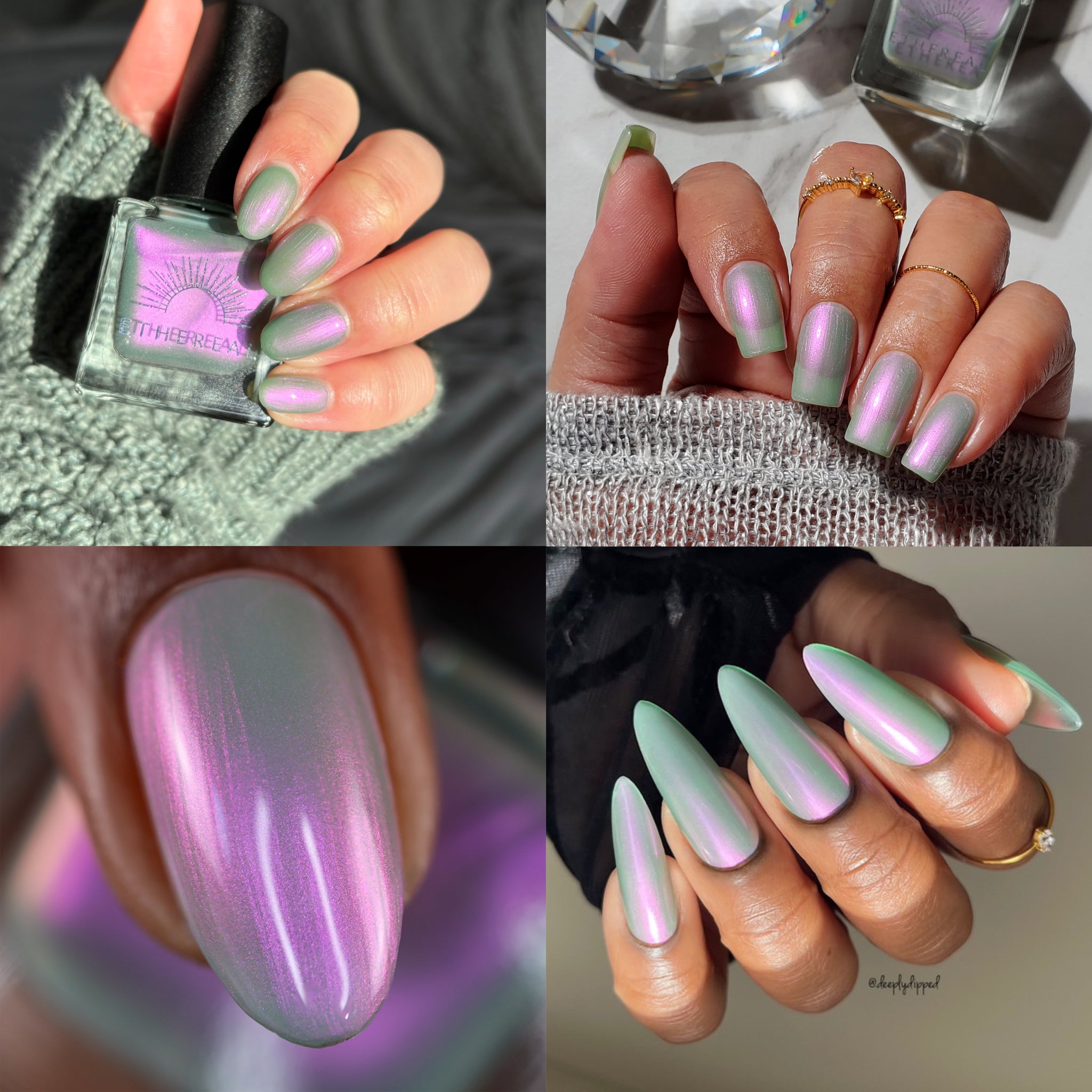 Ethereal Lacquer Cascade sale Mermaid Proto